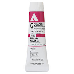 Holbein Acrylic Gouache - Primary Magenta, 20 ml tube
