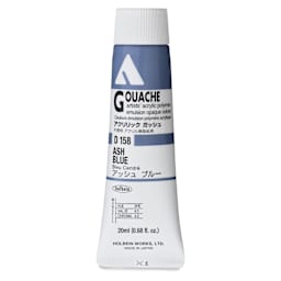Holbein Acrylic Gouache - Ash Blue, 20 ml tube