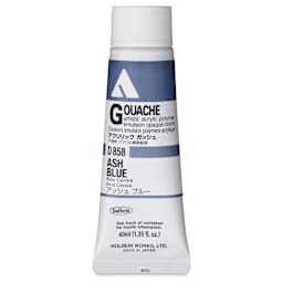 Holbein Acrylic Gouache – Ash Blue, 40 ml tube