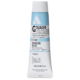 Holbein Acrylic Gouache - Horizon Blue, 20 ml tube