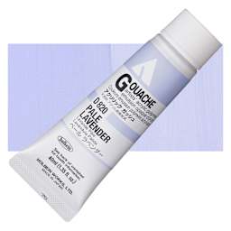 Holbein Acrylic Gouache -Pale Lavender, 40 ml tube and swatch