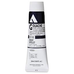 Holbein Acrylic Gouache - Deep Violet, 20 ml tube