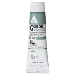 Holbein Acrylic Gouache – Ash Green, 40 ml tube