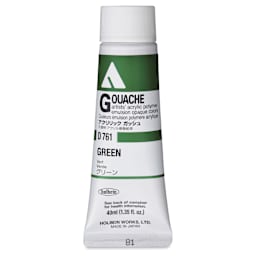 Holbein Acrylic Gouache – Green, 40 ml tube