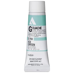 Holbein Acrylic Gouache – Ice Green, 40 ml tube