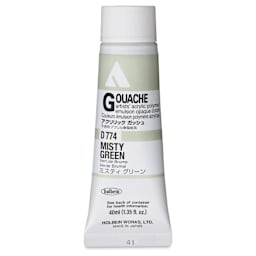 Holbein Acrylic Gouache – Misty Green, 40 ml tube
