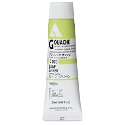 Holbein Acrylic Gouache - Leaf Green, 20 ml tube