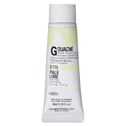 Holbein Acrylic Gouache – Pale Lime, 40 ml tube