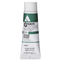 Holbein Acrylic Gouache - Grass Green, 40 ml tube