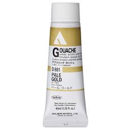 Holbein Acrylic Gouache - Pale Gold, 40 ml tube