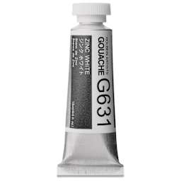 Holbein Artists' Gouache - Zinc White, 15 ml tube