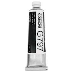 Holbein Artists' Gouache - Zinc White, 60 ml tube