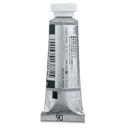Holbein Irodori Artist Gouache - Silver Grey, 15 ml, Tube (Back of tube)