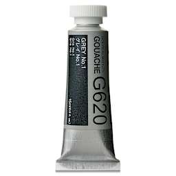 Holbein Artists' Gouache - Gray 1, 15 ml tube