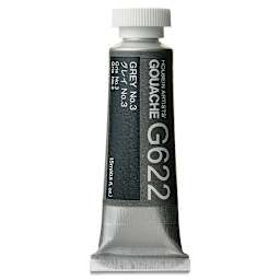 Holbein Artists' Gouache - Gray 3, 15 ml tube
