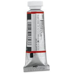 Holbein Irodori Artist Gouache - Scarlet, 15 ml, Tube (Back of tube)