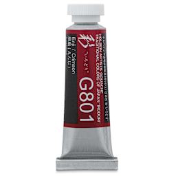 Holbein Irodori Artist Gouache - Crimson, 15 ml, Tube (Front of tube)