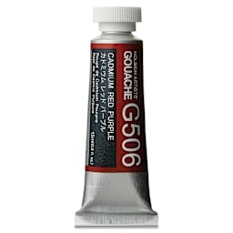 Holbein Artists' Gouache - Cadmium Red Purple, 15 ml tube