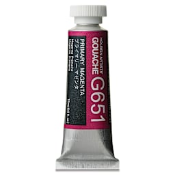 Holbein Artists' Gouache - Primary Magenta, 15 ml tube