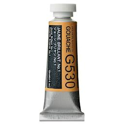 Holbein Artists' Gouache - Jaune Brilliant 1, 15 ml tube
