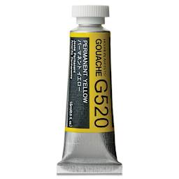 Holbein Artists' Gouache - Permanent Yellow, 15 ml tube