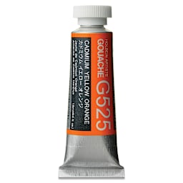 Holbein Artists' Gouache - Cadmium Yellow Orange, 15 ml tube