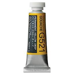 Holbein Artists' Gouache - Permanent Yellow Deep, 15 ml tube