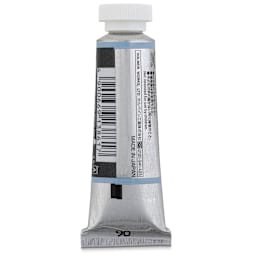 Holbein Irodori Artist Gouache - Myosotis Blue, 15 ml, Tube (Back of tube)