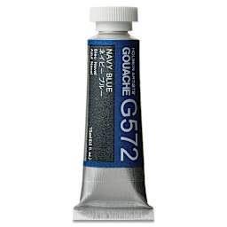 Holbein Artists' Gouache - Navy Blue, 15 ml tube