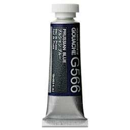 Holbein Artists' Gouache - Prussian Blue, 15 ml tube