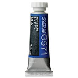 Holbein Artists' Gouache - Pure Blue, 15 ml tube