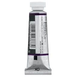 Holbein Irodori Artist Gouache - Edo Violet, 15 ml, Tube (Back of tube)