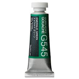 Holbein Artists' Gouache - Emerald Green, 15 ml tube