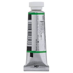 Holbein Irodori Artist Gouache - Spring Green, 15 ml, Tube (Back of tube)