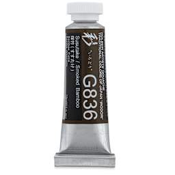 Holbein Irodori Artist Gouache - Smoked Bamboo, 15 ml, Tube (Front of tube)