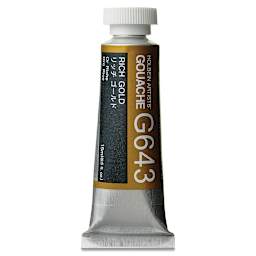 Holbein Artists' Gouache - Rich Gold, 15 ml tube