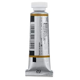 Holbein Irodori Artist Gouache - Antique Rich Gold, 15 ml, Back of tube