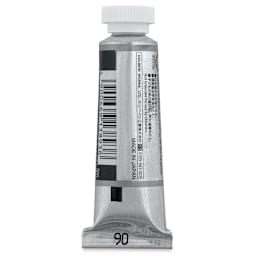 Holbein Irodori Artist Gouache - Antique Silver, 15 ml, Tube (Back of tube)