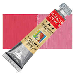 Maimeri Artist Gouache - Cadmium Red Hue, 20 ml tube and swatch