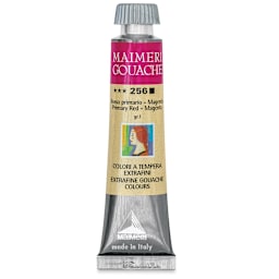 Maimeri Artist Gouache - Primary Red - Magenta, 20 ml tube