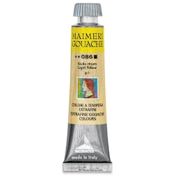 Maimeri Artist Gouache - Light Yellow, 20 ml tube