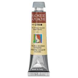 Maimeri Artist Gouache - Burnt Sienna, 20 ml tube