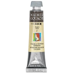 Maimeri Artist Gouache - Sepia, 20 ml tube