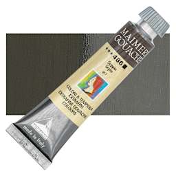 Maimeri Artist Gouache - Sepia, 20 ml tube and swatch