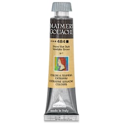 Maimeri Artist Gouache - Vandyke Brown, 20 ml tube