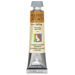 Maimeri Artist Gouache - Light Gold, 20 ml tube