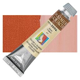 Maimeri Artist Gouache - Copper, 20 ml tube and swatch