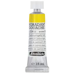 Schmincke Horadam Artist Gouache - Cadmium Yellow Light, 15 ml tube