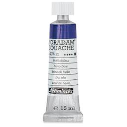 Schmincke Horadam Artist Gouache - Helio Blue, 15 ml tube
