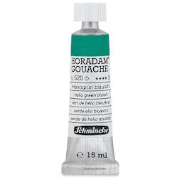 Schmincke Horadam Artist Gouache - Helio Green Blueish, 15 ml tube